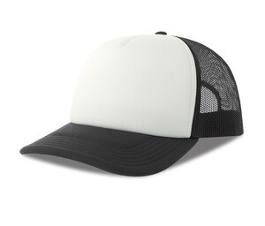 ATLANTIS HEADWEAR AT278 - Rapper-style cap White/Black