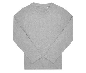 B&C BC01KLS - Kids' long sleeve t-shirt 150 Sport Grey