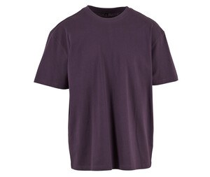 BUILD YOUR BRAND BY308 - COTTON LOOSE TEE Purple Night