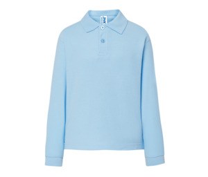 JHK JK215K - KID LS UNISEX POLO Sky Blue