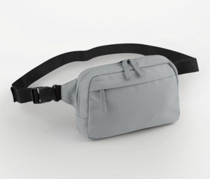 BAG BASE BG187 - PREMIUM RECYCLED CROSS BODY BAG Pure Grey