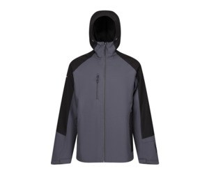 REGATTA RGW529 - X-PRO BEACON BRITE LIGHT WATERPROOF JACKET Seal Grey / Black