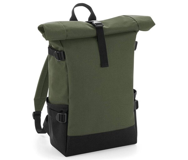 BAG BASE BG858 - Sac à dos coloré avec rabat enroulable