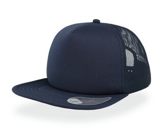 ATLANTIS AT145 - Casquette américaine visière plate Navy/Navy