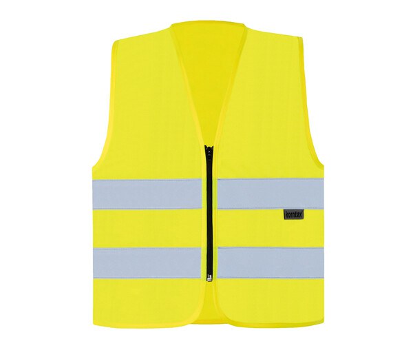 KORNTEX KX225 - SAFETY VEST WITH ZIPPER "COLOGNE"